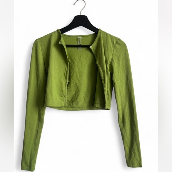 Heavy Manners Cotton & Modal Cardigan - Picture 3 of 5